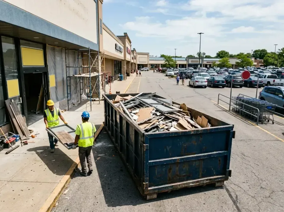 retail-store-renovation-debris-003 — frequently asked questions, Roll-off Dumpster Rentals in Sullivan, MO